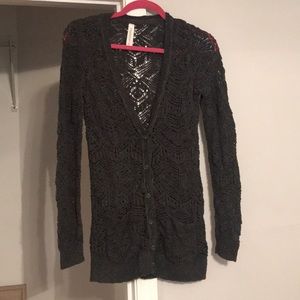 Knit cardigan